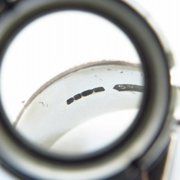 実際に弊社で買取させて頂いた【ギャラ付】CRAZY PIG/クレイジーピッグ フォークロウズ オパール リング 14号の画像 3枚目