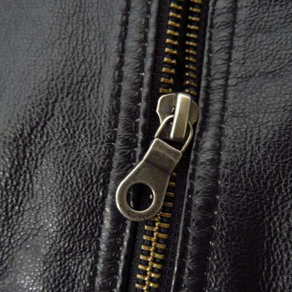 実際に弊社で買取させて頂いたURBAN RESEARCH/アーバンリサーチ ピッグスキンブルゾン/38の画像 8枚目