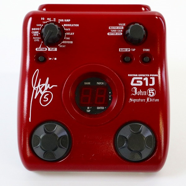 新品未使用　ZOOM G1J John5 シグネーチャーエディション ZOOM/ズーム G1J John5 Signature Edition ギター マルチエフェクター