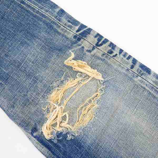 実際に弊社で買取させて頂いたMARBLES/マーブルズ ダメージ加工 デニムパンツ size：Mの画像 8枚目