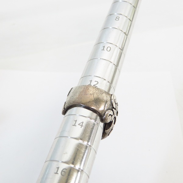 実際に弊社で買取させて頂いた【ギャラ付】CRAZY PIG/クレイジーピッグ TUDOR THORN ムーンストーン リング 13号の画像 5枚目