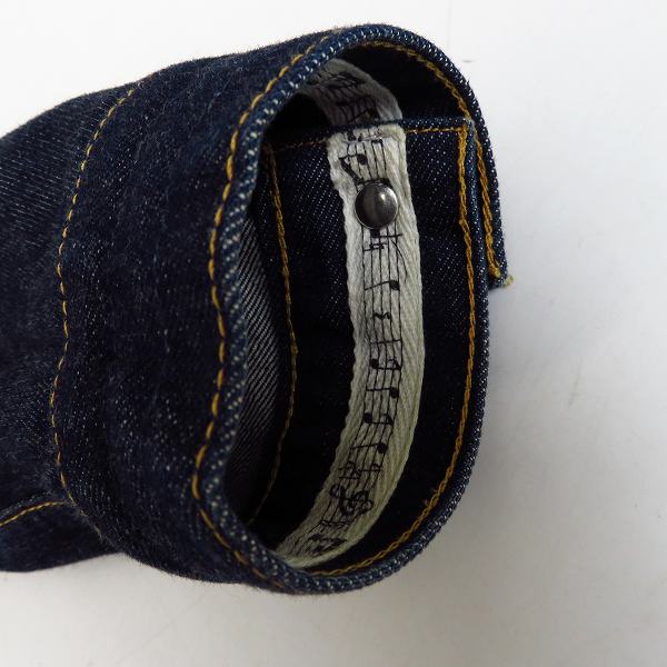 実際に弊社で買取させて頂いたn(n) BY NUMBER (N)INE/ナンバーナイン ジップ デニム ジャケット/Gジャン/3の画像 7枚目