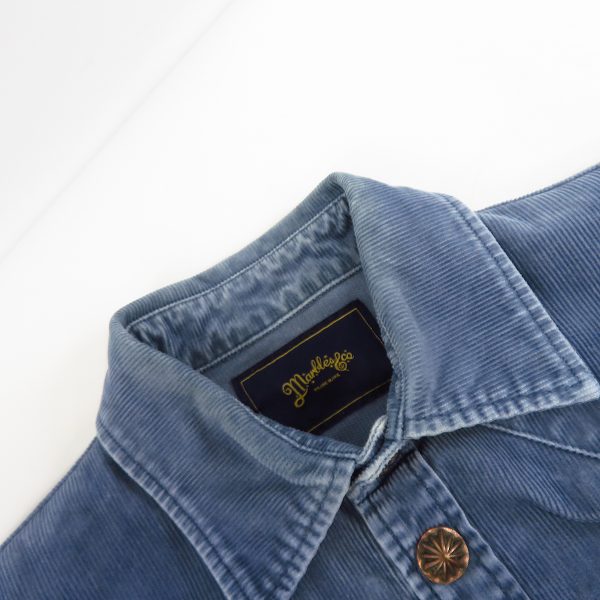 実際に弊社で買取させて頂いたMARBLES/マーブルズ コーデュロイ コンチョボタン シャツの画像 3枚目