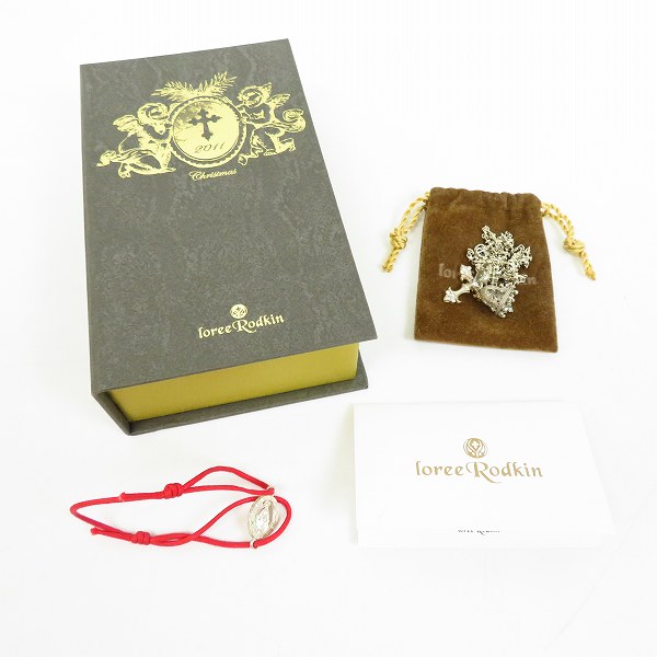 実際に弊社で買取させて頂いたLoree Rodkin/ローリーロドキン 2011年クリスマス限定 ネックレス/ブレスレット セットの画像 7枚目