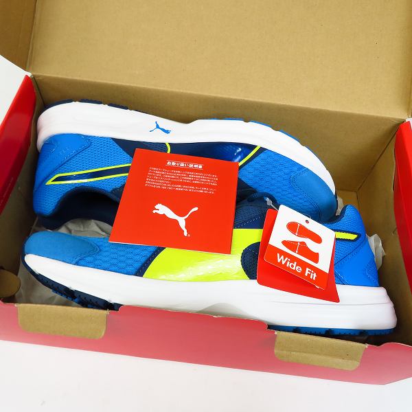 実際に弊社で買取させて頂いた【未使用】PUMA/プーマ DESCENDANT V3 WIDE スニーカー 188542-01/28の画像 6枚目