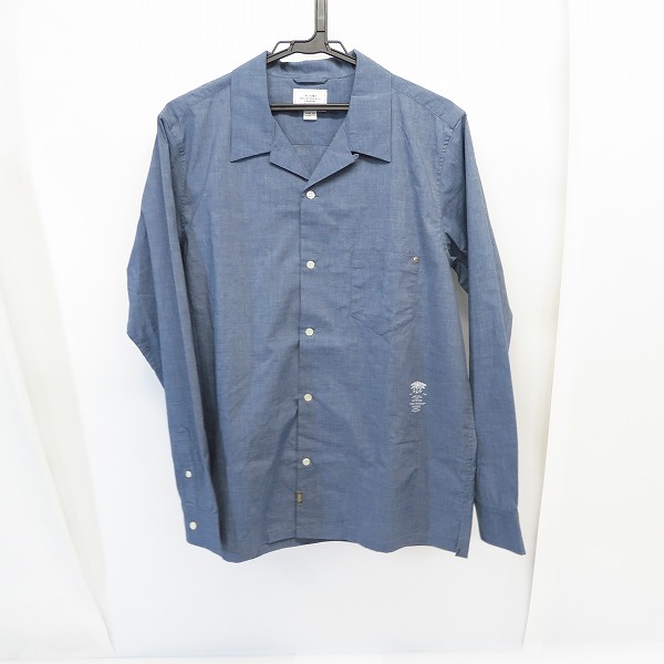 実際に弊社で買取させて頂いたTHE CRIMIE/クライミー L/Sオープンカラーシャツ/XL