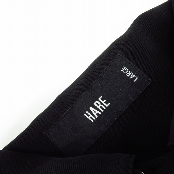 実際に弊社で買取させて頂いたHARE/ハレ オープンカラー 半袖シャツ HA020065TR/Lの画像 2枚目