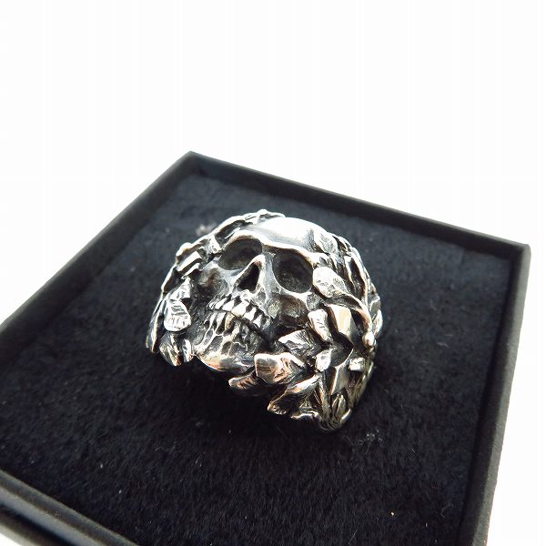 実際に弊社で買取させて頂いたDEAL DESIGN/ディールデザイン ジャングルスカルリング/28号