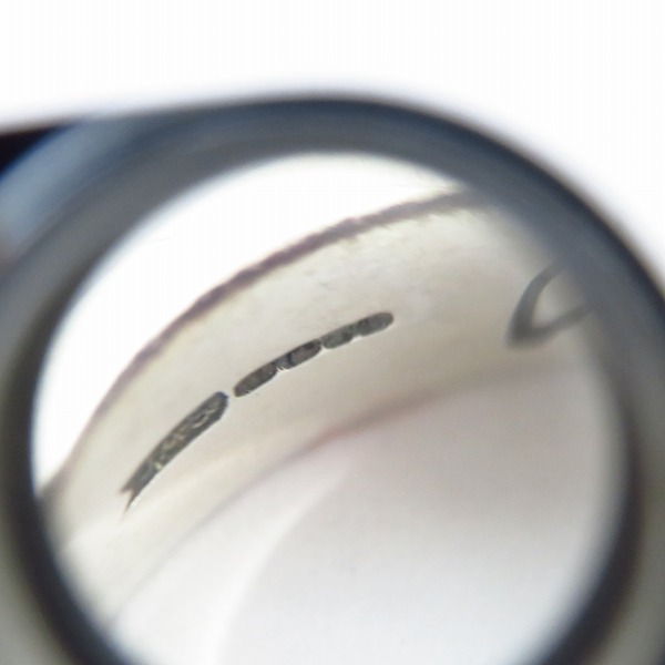 実際に弊社で買取させて頂いた【ギャラ付】CRAZY PIG/クレイジーピッグ ROSWELL SCRIPT リング 20.5号の画像 5枚目