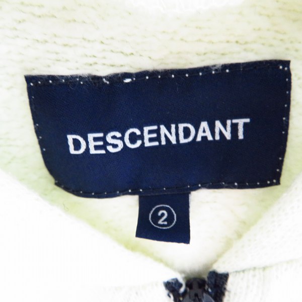 実際に弊社で買取させて頂いたDESCENDANT/ディセンダント SMOKE ジップアップパーカー/2の画像 2枚目