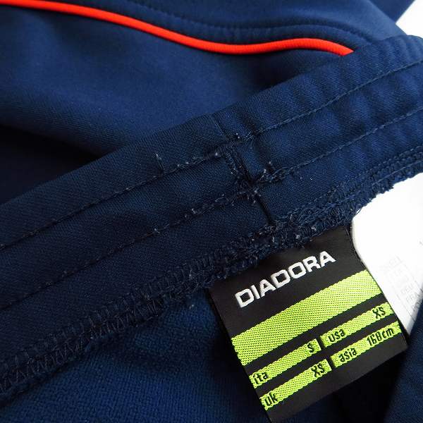 実際に弊社で買取させて頂いたDIADORA/ディアドラ CAオサスナ セットアップ ジャージ/160㎝の画像 8枚目