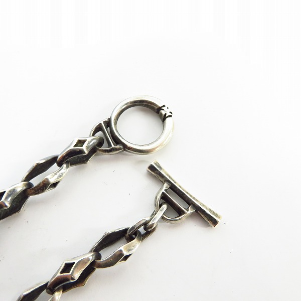 実際に弊社で買取させて頂いた【カスタム】DEAL DESIGN/ディールデザイン K18/SV925 ロンググランドリリー スカル  ネックレスの画像 3枚目