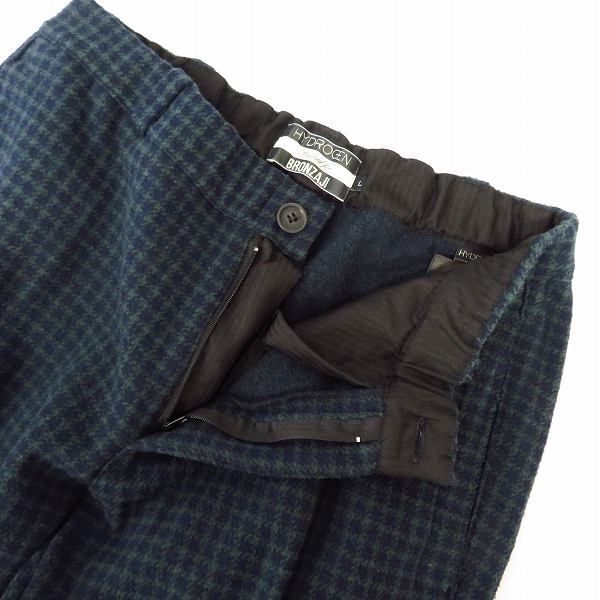 実際に弊社で買取させて頂いたHYDROGEN/ハイドロゲン スリーピースセットアップ ジャケット/パンツ/ベスト ウール Lの画像 6枚目