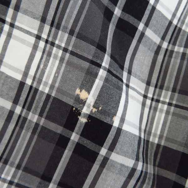 実際に弊社で買取させて頂いたHIDEANDSEEK/ハイドアンドシーク 半袖 チェックシャツ HS-050410/Mの画像 5枚目
