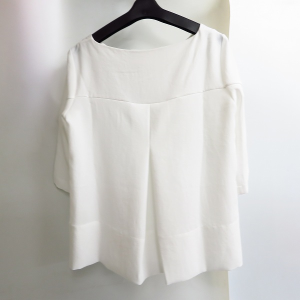 実際に弊社で買取させて頂いたMARNI/マルニ BLUSA GIROCOLLO クルーネックブラウス CAMAP46A00 TP019 00W01/40の画像 1枚目