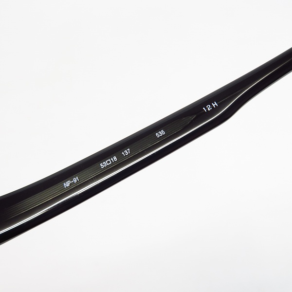 実際に弊社で買取させて頂いた999.9/フォーナインズ 度入り 眼鏡/メガネフレーム フルリム NP-91の画像 5枚目