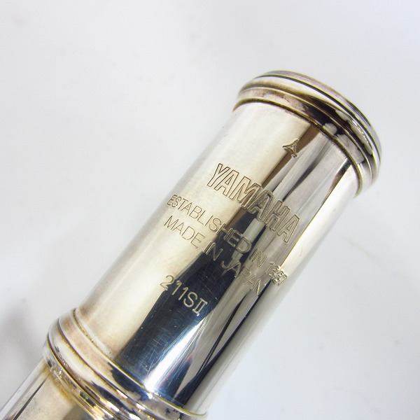 実際に弊社で買取させて頂いたYAMAHA/ヤマハ 211 SII フルート ハードケース付の画像 2枚目