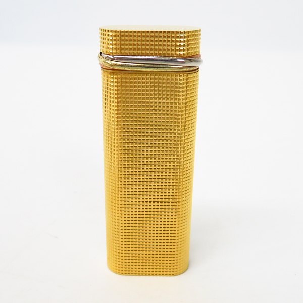 実際に弊社で買取させて頂いたCartier/カルティエ オーバル ガスライター ゴールドの画像 1枚目