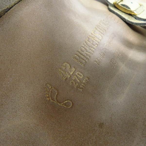 実際に弊社で買取させて頂いたBIRKENSTOCK/ビルケンシュトック パピリオ BALI バリ サンダル/42の画像 5枚目