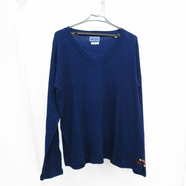 実際に弊社で買取させて頂いたBLUE BLUE/ブルーブルー Vネック ニットセーター 3