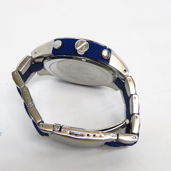 実際に弊社で買取させて頂いたARMANI EXCHANGE/アルマーニ エクスチェンジ クロノグラフ/クウォーツ/AX1386の画像 1枚目