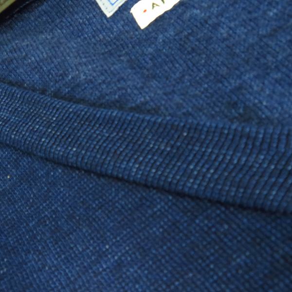 実際に弊社で買取させて頂いたBLUE BLUE/ブルーブルー Vネック ニットセーター 3の画像 6枚目