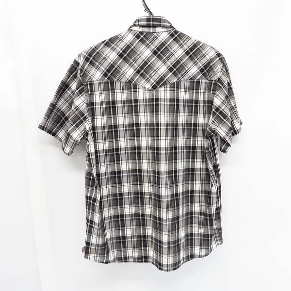実際に弊社で買取させて頂いたHIDEANDSEEK/ハイドアンドシーク 半袖 チェックシャツ HS-050410/Mの画像 1枚目