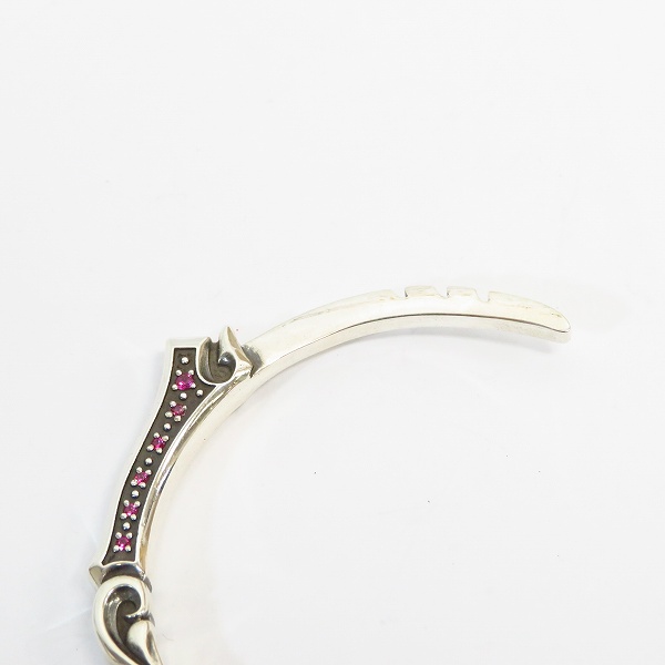 実際に弊社で買取させて頂いたDEAL DESIGN/ディールデザイン 2016collection SV925 ソリッドホースカフバングル 391470の画像 6枚目