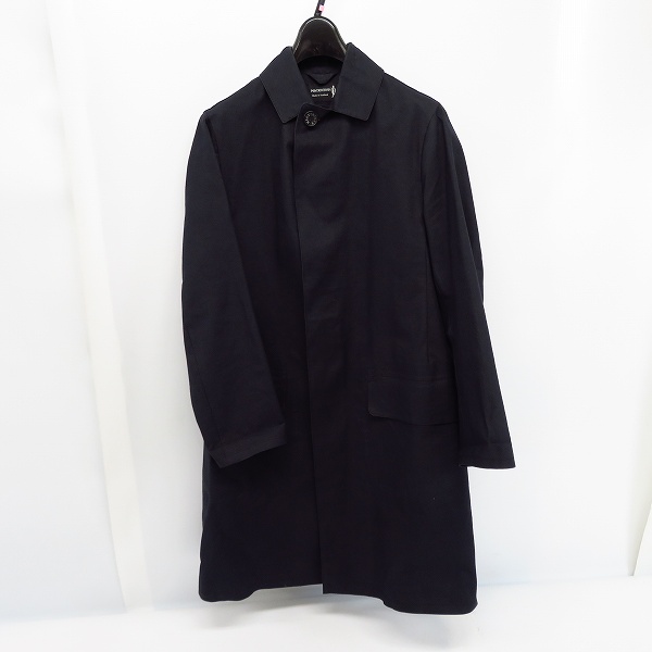 実際に弊社で買取させて頂いた【難有り】MACKINTOSH/マッキントッシュ コットン 比翼ボタン コート/36