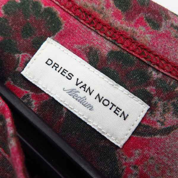 実際に弊社で買取させて頂いた【未使用】DRIES VAN NOTEN/ドリスヴァンノッテン HOBS PR 9605 総柄 Tシャツ/Mの画像 2枚目