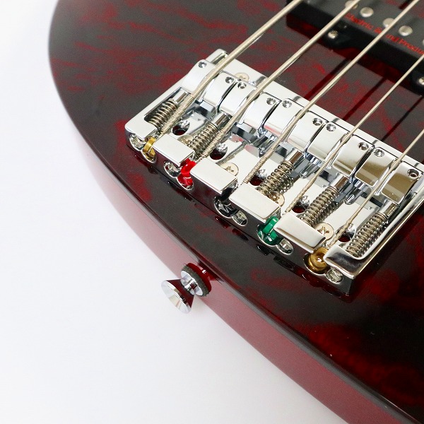 実際に弊社で買取させて頂いた★ESP/イーエスピー AMAZE CTM-SL5 アクティブ 5弦 エレキベース スーパーロングスケール ギグケース付きの画像 6枚目