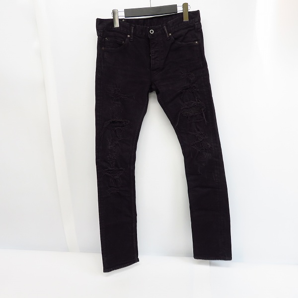 実際に弊社で買取させて頂いたISAMU KATAYAMA BACKLASH/イサムカタヤマ バックラッシュ ストレッチストレートデニムパンツ/1356-01C/M