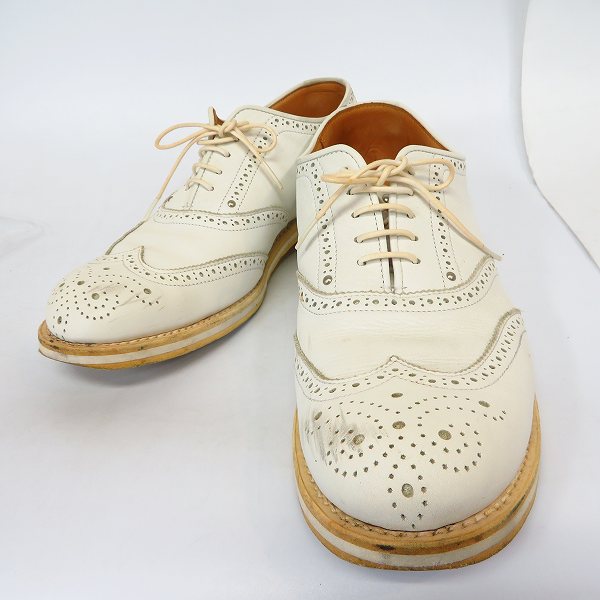 実際に弊社で買取させて頂いたDIET BUTCHER SLIM SKIN/ダイエットブッチャースリムスキン レザーシューズ/42