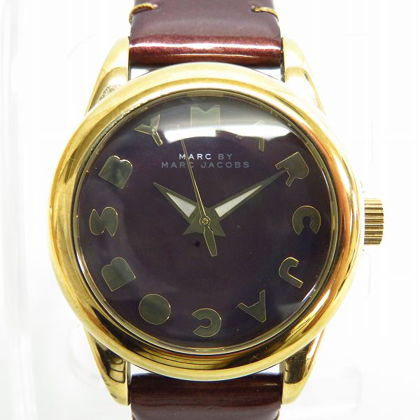 実際に弊社で買取させて頂いたMARC by MARC JACOBS/マーク バイ マークジェイコブス エナメル 腕時計/ウォッチ【動作未確認】