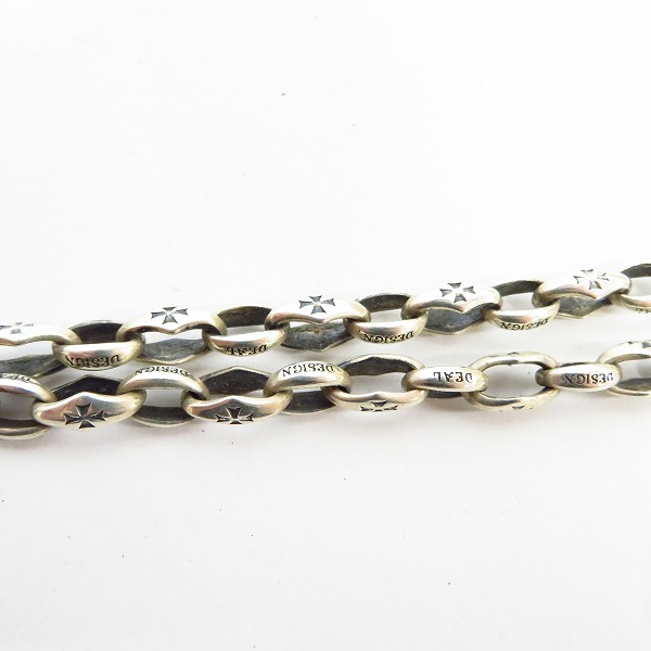 実際に弊社で買取させて頂いた【カスタム】DEAL DESIGN/ディールデザイン グランドライオンノッカー ２ライオン ドロップソード ネックレスの画像 5枚目