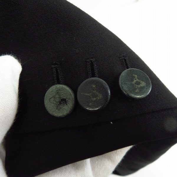 実際に弊社で買取させて頂いたBACKBONE THE CLASSIC/バックボーン 12ss  ピークドラぺル テーラードジャケット/Sの画像 8枚目