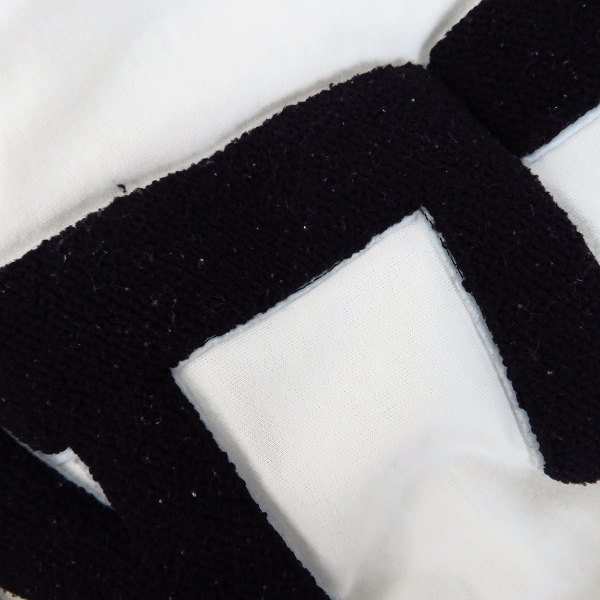 実際に弊社で買取させて頂いたKTZ/ケーティーゼット 裾リブ ワッペン スウェット ハーフ パンツ/Lの画像 4枚目