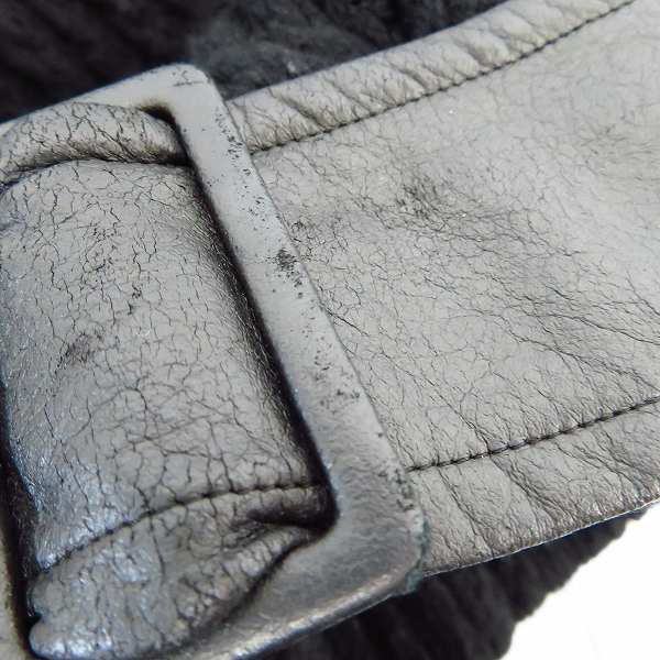 実際に弊社で買取させて頂いたBurberrys/バーバリーズ ベルト付き ウールジャケット/ブルゾン FC038-495/9AB2の画像 6枚目