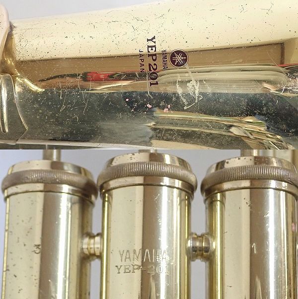 実際に弊社で買取させて頂いた★【ジャンク】YAMAHA/ヤマハ YEP-201/YEP201 ユーフォニアムの画像 4枚目