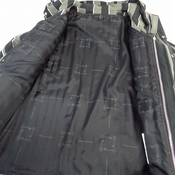 実際に弊社で買取させて頂いたuniform experiment/ユニフォームエクスペリメント マウンテンパーカー 1の画像 8枚目