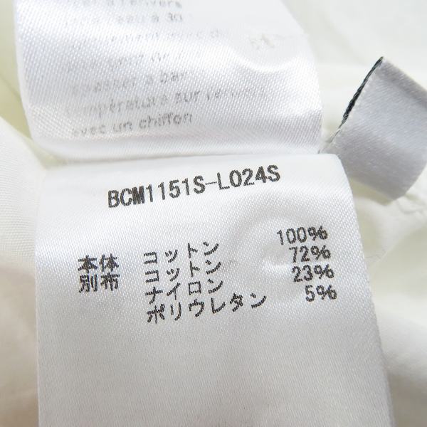 実際に弊社で買取させて頂いたNEIL BARRETT/ニール バレット 襟花柄 長袖シャツ BCM1151S-L024S/XSの画像 3枚目