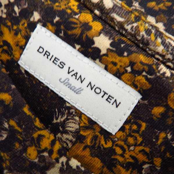 実際に弊社で買取させて頂いたDRIES VAN NOTEN/ドリスヴァンノッテン HABS PR 9602 総花柄 半袖Tシャツ size：Sの画像 2枚目