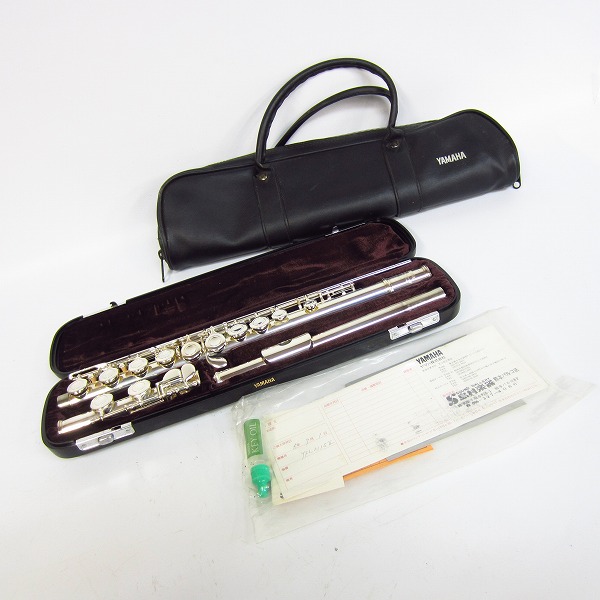 実際に弊社で買取させて頂いたYAMAHA/ヤマハ 211 SII フルート ハードケース付の画像 8枚目