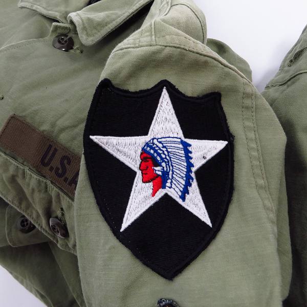 実際に弊社で買取させて頂いたmarka/マーカ ミリタリーシャツ カーキ MSTD-10SH01C/1の画像 6枚目