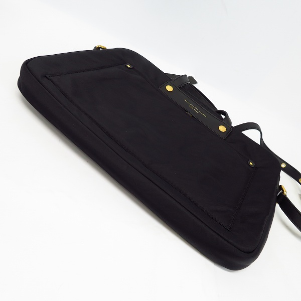 実際に弊社で買取させて頂いた【未使用】MARC BY MARC JACOBS/マークバイマークジェイコブス 2WAY PCケース/ブリーフケース 黒 M0001304の画像 2枚目