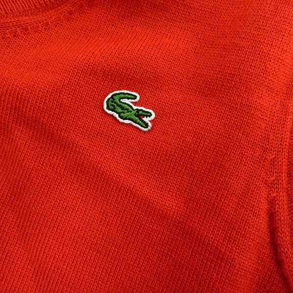 実際に弊社で買取させて頂いたLACOSTE/ラコステ ワンポイントロゴ ニットベスト size：2/40 2点セットの画像 3枚目