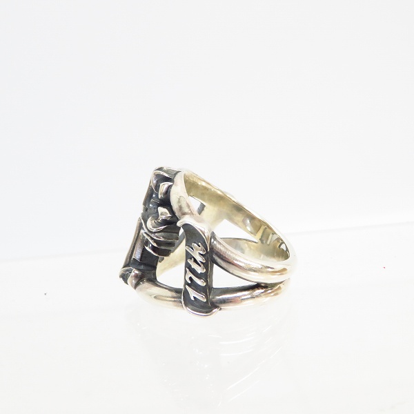 実際に弊社で買取させて頂いたDEAL DESIGN/ディールデザイン 17TH グランドリリー クロスリング/24号の画像 3枚目