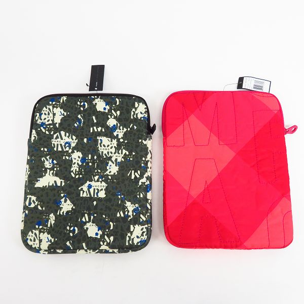 実際に弊社で買取させて頂いた【未使用】MARC BY MARC JACOBS/マークバイマークジェイコブス PC タブレットケース/クラッチバッグ M0001054 他 2点セットの画像 1枚目