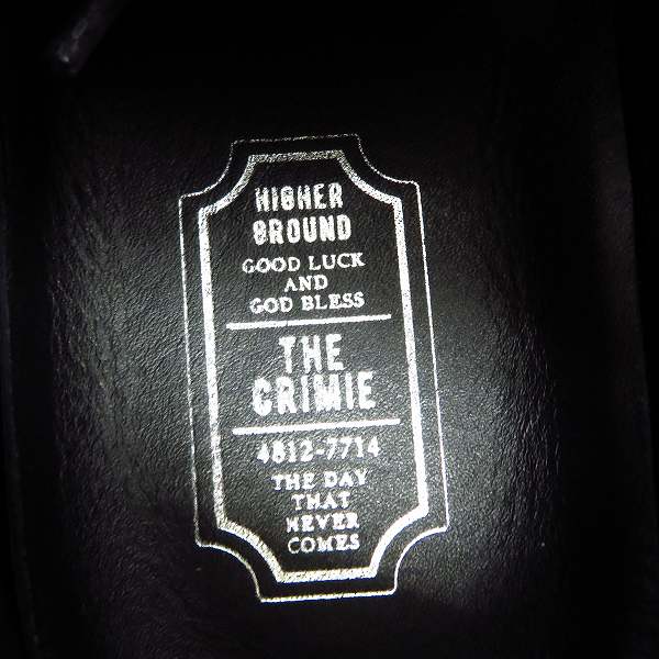 実際に弊社で買取させて頂いたTHE CRIMIE/クライミー ランニングシューズ レザー C1F5-SB03/26.5の画像 6枚目