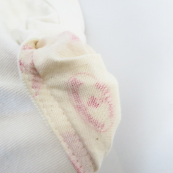 実際に弊社で買取させて頂いたDickies/ディッキーズ × Brooks Brothers/ブルックスブラザーズ ホワイト デニムパンツ 152M40BR02/28の画像 8枚目